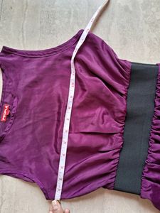 People Extra Small Size One Piece In Wine Color