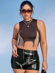 Urbanic Cyber Y2k Crop Top