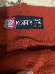 Very Beutiful Brown Colour Trouser