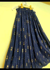 ❗DIWALI SALE ❗Elegant Floral Maxi Skirt