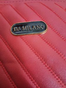 Da Milano Red Handbag