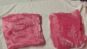 Pink Shimmering ORGANZA CLOTH PEICE 2