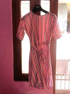 Striped Pink Dress