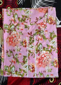 Floral Daily Wear Long Kurti Size 40,42