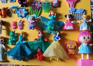 Set Of-25 Toys Of Kinder Joy(Pink Edition)
