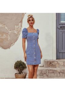 denim dress