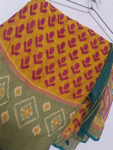 Vintage Patterned Sari