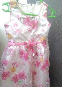 Floral Girls Party Dress