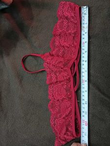 Red Lace 34🖤Thong Panty