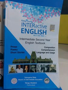Intermediate English Textbooks | Telangana State Board