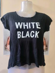 Beautiful Black Tshirt For Women