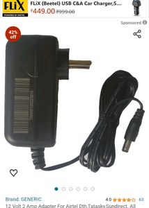 New Airtel DISH TV ADAPTOR