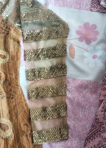 Heavy Sequence Work With Fancy Sleeves Kurta Set