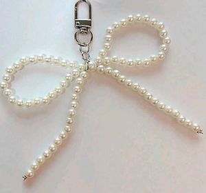 Pearl Bow Charm