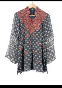 Embroidery Short Kurta