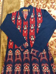 beautiful woollen kurti