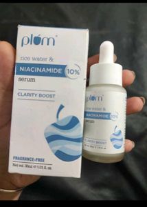 Plum Rice And Niacinamide 10 % Serum Clarity Boost