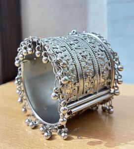 Silver Boho Cuff Bracelet/Bangels