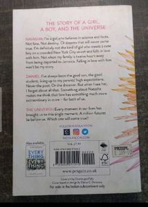 The Sun Is Also A Star - Nicola Yoon