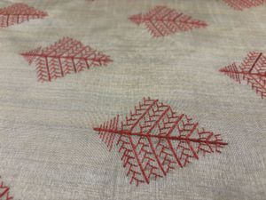 🆕 Linen Ivory Shimmery Saree