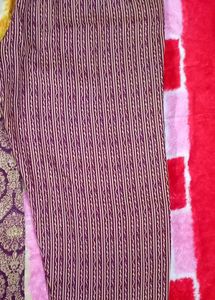 Coffee With Golden Kurta Set