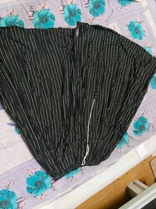 Striped Ethnic Flair Plazo