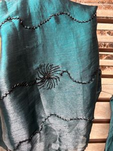 Jimmy Choo Saree Peacock Green