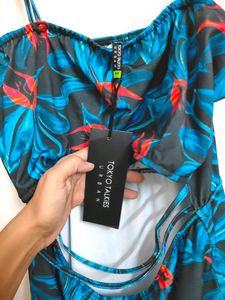 New With Tag! Tropical Bodycon Dress