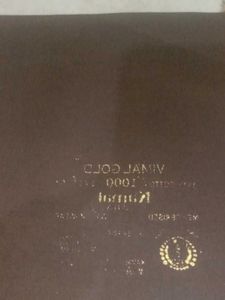 5 Pcs  Vimal Gold Cotton Fabric - Blouse Unstitche