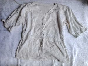Vintage Inspired White Blouse