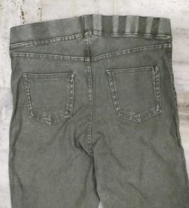 Khaki Coloured Jeggings