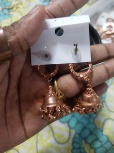 Rose Gold Jhumki