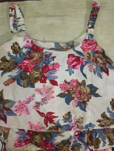 Floral Sleeveless Top