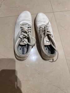 Puma White Everyday Sneakers - Used
