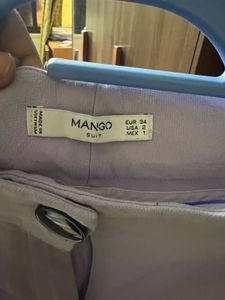 Mango Brand Light Purple Pants