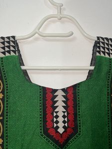 Ethnic Green Kurta set