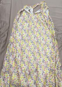 Floral Print Maxi Dress