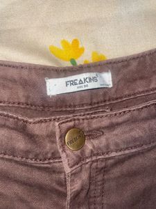 FREAKINS Men Straight Fit Pure Cotton Jeans