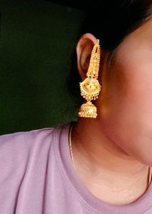 Gold Plated Premium Quality Jhumkas