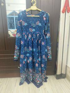 Frock Plazo Set (Printed Gorget Stiched)