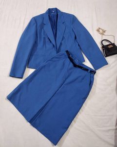 Blue Co-ord Suit Set.