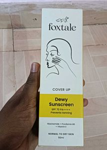 Foxtale Dewy Sunscreen SPF 70 PA ++++