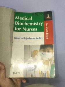 Medical Biochemistry For Nurses Book