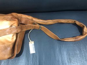 Leather Sling Bag With 2 Compartments