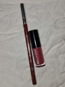 Bella Vita Matte Lip Stick & Liner