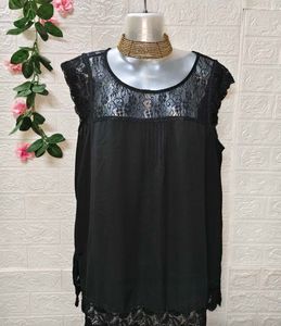 Size M/ L🎁Buy 2 Get 1 Free 🎁Elegant Black Lace T