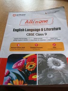 For Class 9 , English All In One Book