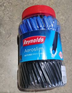 Reynolds Aeroslim Pens Jar (Total 62 Pen)