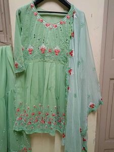 Embroidered Kurta Set