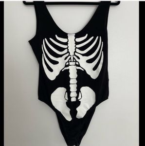 Black Sleeveless Bodysuit
